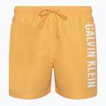 Pantaloni scurți de baie pentru bărbați Calvin Klein Medium Drawstring buff orange