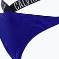 Partea de jos a costumului de baie Calvin Klein High Leg Cheeky Bikini midnight lagoon 3
