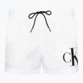 Pantaloni scurți de baie pentru bărbați Calvin Klein Short Drawstring classic white