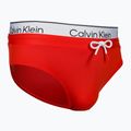 Slip de baie pentru bărbați Calvin Klein Brief Double WB red 3