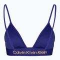 Partea de sus a costumului de baie Calvin Klein Fixed Triangle-RP midnight lagoon 2