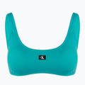 Partea de sus a costumului de baie Calvin Klein Bralette-RP blue ocean