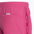 Pantaloni scurți de baie pentru bărbați Calvin Klein Medium Drawstring fuchsia fedora 3