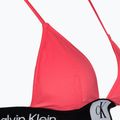 Partea de sus a costumului de baie Calvin Klein Fixed Triangle-RP calypso coral 3