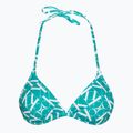 Partea de sus a costumului de baie Calvin Klein Triangle-RP Print monogram blue