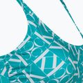 Partea de sus a costumului de baie Calvin Klein Bralette-RP Print monogram blue 3