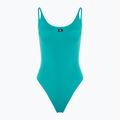 Costum de baie dintr-o bucată pentru femei Calvin Klein Scoop One Piece blue ocean