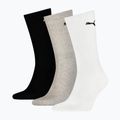 Șosete PUMA Sport Crew Lightweight 3 perechi white/grey/black