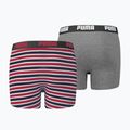 Boxeri pentru copii PUMA Printed Basic 2szt ribbon red 2