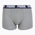 Boxeri pentru bărbați PUMA Everyday Basic 2 perechi navy/grey 2