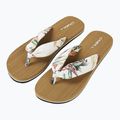 Șlapi O'Neill Ditsy Sun Bloom pentru femei, cu flori tropicale albe 9