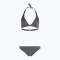 Costum de baie din două piese pentru femei O'Neill Marga Cruz Bikini negru simplu dungă simplă