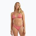Costum de baie din două piese pentru femei O'Neill Capri Bondey Bikini roșu simplu dungă simplă 2