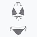 Costum de baie din două piese pentru femei O'Neill Capri Bondey Bikini negru simplu dungă simplă 5