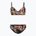 Costum de baie din două piese pentru femei O'Neill Julia Wb Rita Bikini negru floare tropicală 6