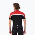 Rogelli tricou de ciclism pentru bărbați Course negru/roșu/alb 2