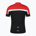 Rogelli tricou de ciclism pentru bărbați Course negru/roșu/alb 4