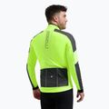 Geacă de ciclism pentru bărbați Rogelli Essential Winter Hi Vis yellow 3
