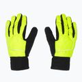 Mănuși de ciclism pentru bărbați Rogelli Essential Winter Waterproop fluor yellow 2