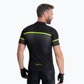 Rogelli Hero II tricou de ciclism pentru bărbați galben/negru/gri 2