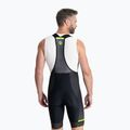 Rogelli Hero II Bib Short pantaloni scurți de ciclism pentru bărbați galben/gri/negru 2