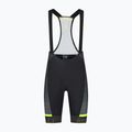 Rogelli Hero II Bib Short pantaloni scurți de ciclism pentru bărbați galben/gri/negru 3