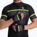 Mănuși de ciclism pentru bărbați Rogelli Hero II black/fluor/grey 2