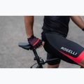 Mănuși de ciclism pentru bărbați Rogelli Hero II black/red/bordeaux 4