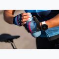 Rogelli Impress II mănuși de ciclism pentru femei albastru/roz/negru 6