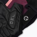 Mănuși de ciclism pentru femei Rogelli Impress II burgundy/coral/negru 5