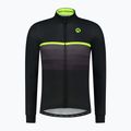 Longsleeve de ciclism pentru bărbați Rogelli Hero II black/fluor 5