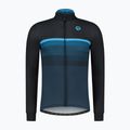 Rogelli Hero II bărbați cu mânecă lungă de ciclism negru/albastru 4