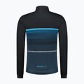 Rogelli Hero II bărbați cu mânecă lungă de ciclism negru/albastru 5