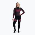 Longsleeve de ciclism pentru femei Rogelli Impress II bordeaux / coral 2