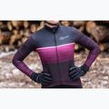 Longsleeve de ciclism pentru femei Rogelli Impress II bordeaux / coral 9