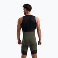 Pantaloni scurți de ciclism pentru bărbați Rogelli Signature Bib Short green 2