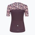Tricou de ciclism pentru femei Rogelli Essential Graphic burgundy/coral 5