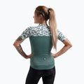Tricou de ciclism pentru femei Rogelli Essential Graphic mentă/galben 2