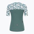 Tricou de ciclism pentru femei Rogelli Essential Graphic mentă/galben 5