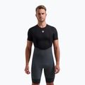 Pantaloni scurți de ciclism pentru bărbați Rogelli Signature Bib Short grey