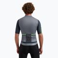 Tricou de ciclism pentru bărbați Rogelli Fast grey / turguoise 2