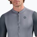 Tricou de ciclism pentru bărbați Rogelli Fast grey / turguoise 3