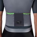 Tricou de ciclism pentru bărbați Rogelli Fast grey / turguoise 5