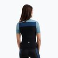 Tricou de ciclism pentru femei Rogelli Core Block W black/blue/dark blue 2