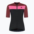 Tricou de ciclism pentru femei Rogelli Core Block W black/bordeaux/pink 7