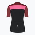 Tricou de ciclism pentru femei Rogelli Core Block W black/bordeaux/pink 8