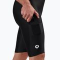 Pantaloni scurți de ciclism pentru bărbați Rogelli Distance II Bib Short black 5