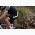Pantaloni scurți de ciclism pentru bărbați Rogelli Core Bib Short black/fluor yellow 8