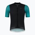Tricou de ciclism pentru bărbați Rogelli Fast black/teal/green 6