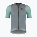 Tricou de ciclism pentru bărbați Rogelli Fast grey/dusty teal/teal 6